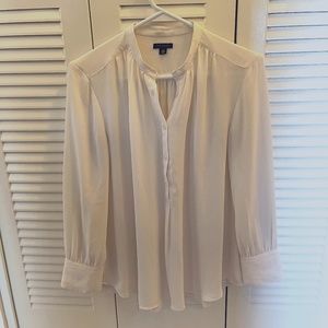 Ann Taylor Popover Blouse